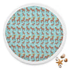 Brown Goat Abstract Beach Blanket