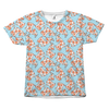 Zigzag Floral Goat Shirt All Over T-Shirt