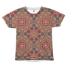 Royal Abstract Mandala Print All Over T-Shirt