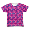 Neon Pink Bulldog Shirt All Over T-Shirt