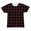 Lumberjack Red Plaid All Over T-Shirt
